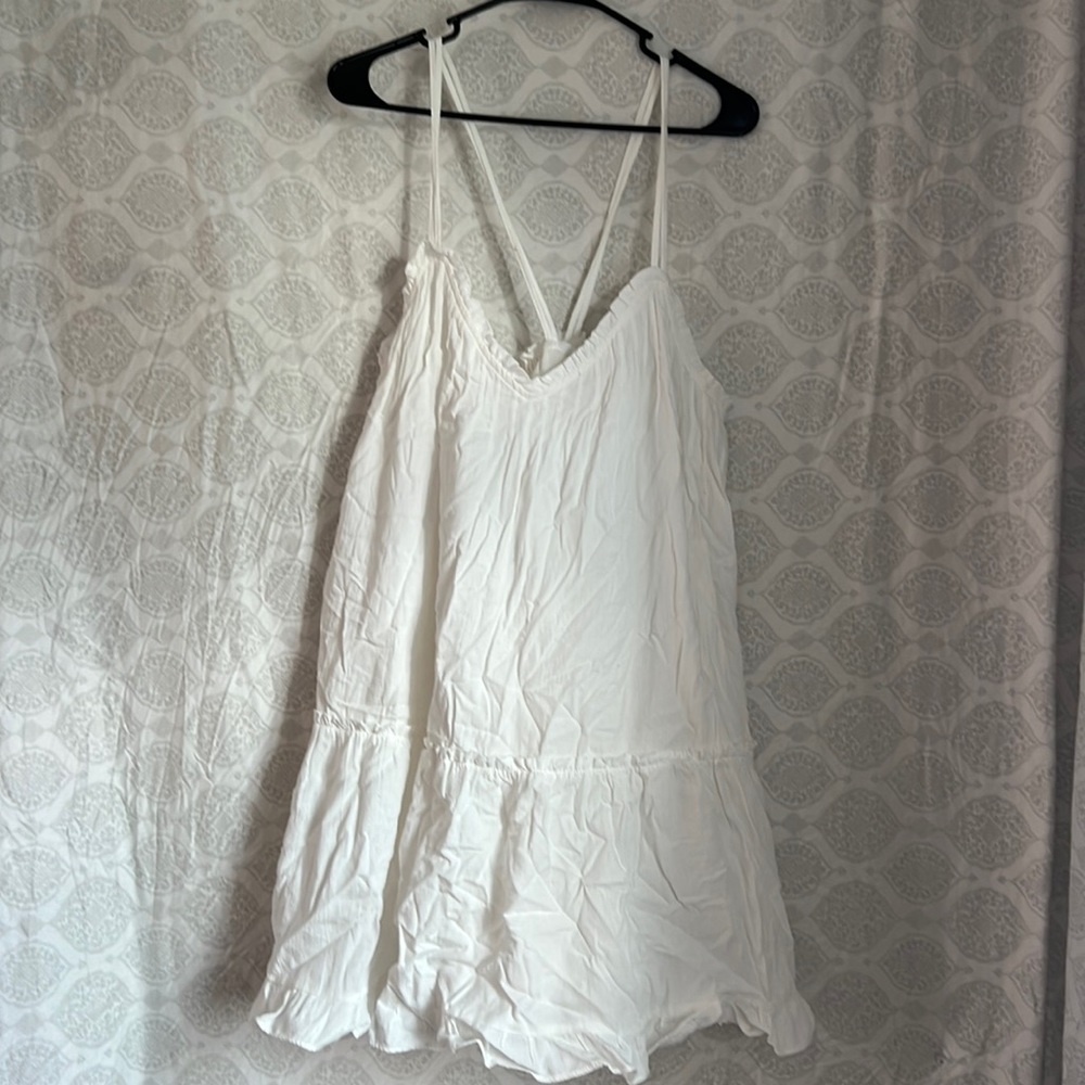 Strappy white dress
